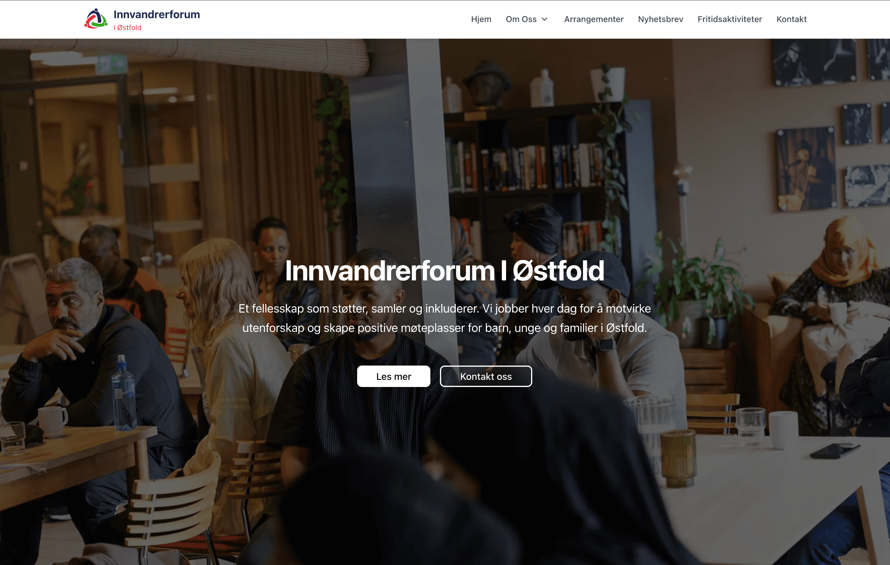 Immigrant Forum of Østfold full-stack project